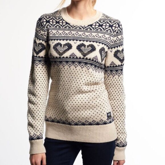 Vintage Knit Super Dry Premium Goods XS Size Unisex Sweater - Picture 2 of 16